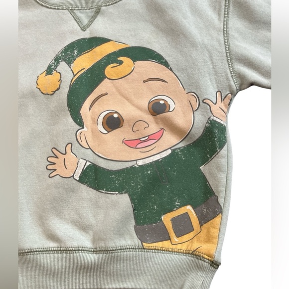 Cocomelon Toddler Crewneck Sweater Size 5T - Picture 2 of 5